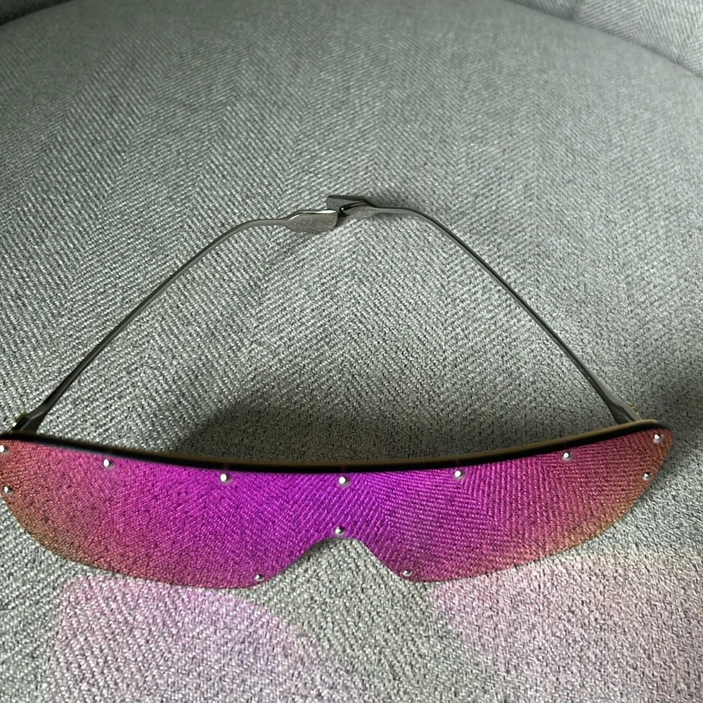 Gucci 99mm shield sunglasses